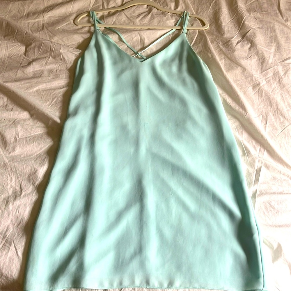 TOPSHOP Chiffon Mini Dress